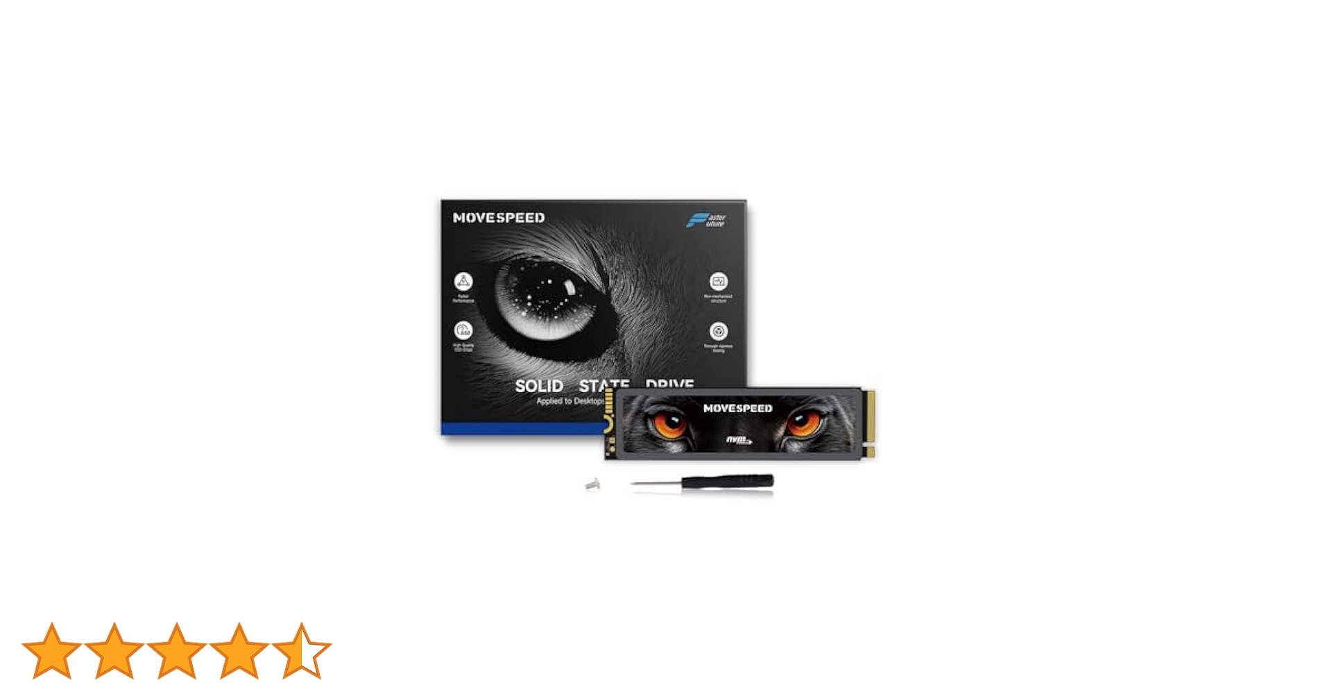 MOVE SPEED M.2 SSD 4TB R:7450MB/s TLC②2個 Upgrade your PS5 or PC with our MOVESPEED M.2 SSD. Enjoy